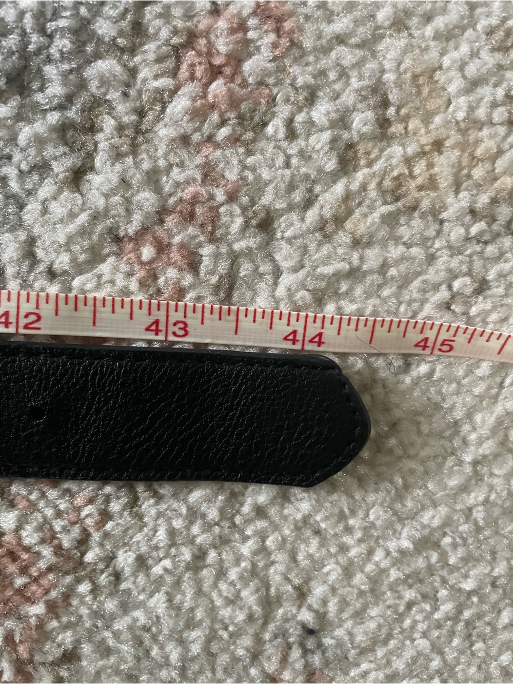 Faux Black Leather Belt Bag - Minimalist Everyday Carry - Picture 5 of 9